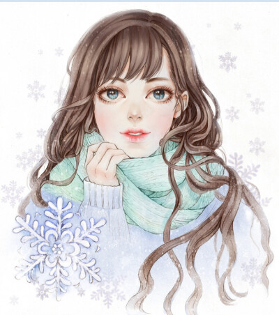 snow-夜阑小米__涂鸦王国插画