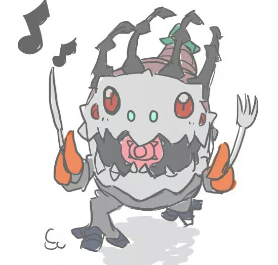 英雄联盟 lol 克格莫 kogmaw 深渊巨口 大嘴