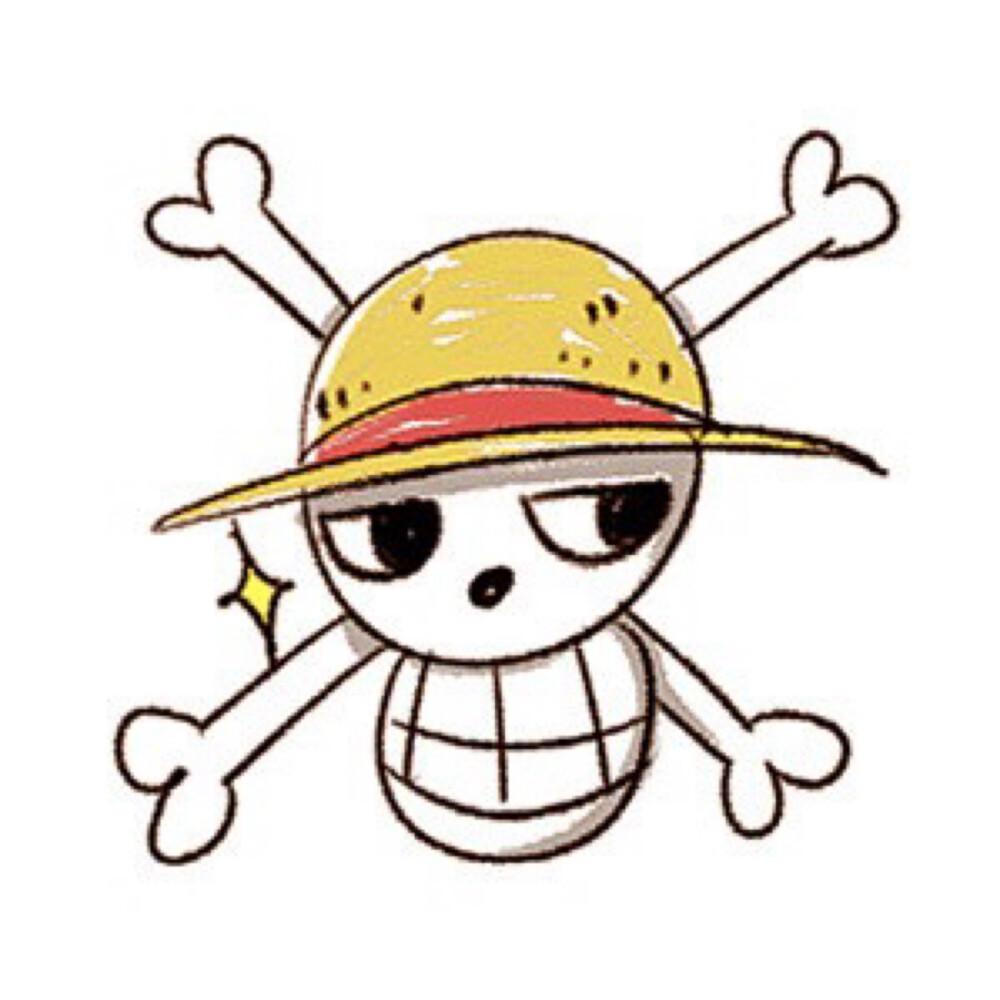 动漫 头像 海贼王 ONEPIECE 路飞小天使的海贼旗logo