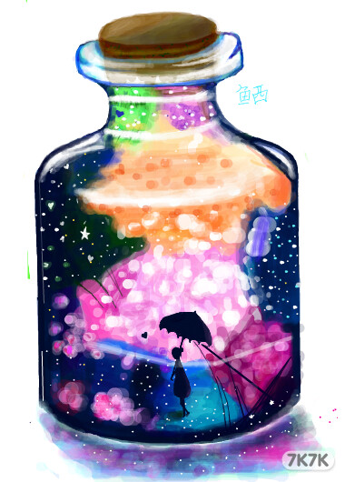 星空瓶～望稀饭