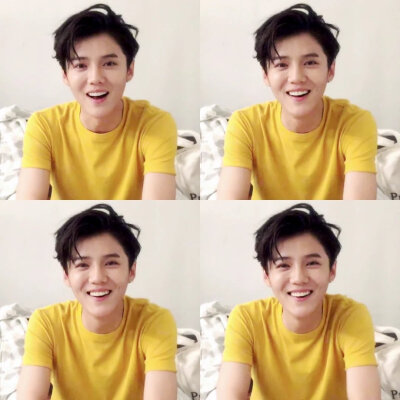 鹿晗 四格图#头像