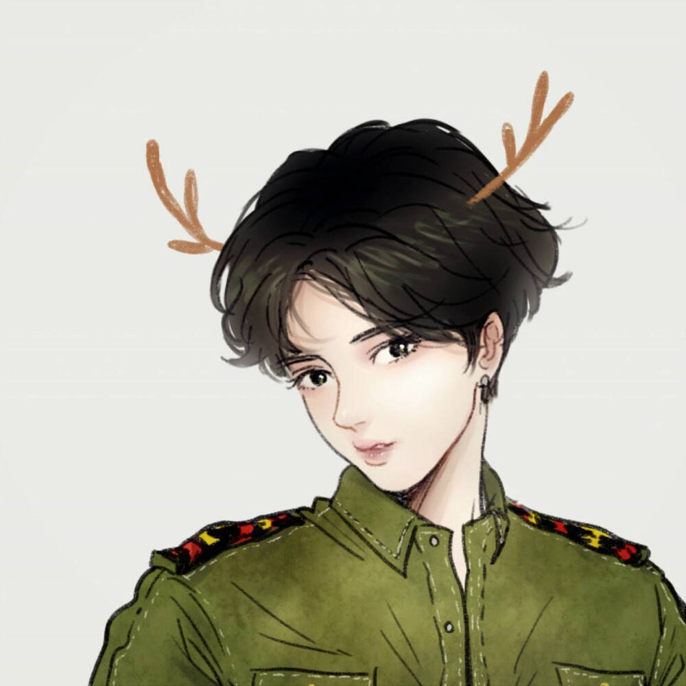 鹿晗手绘
