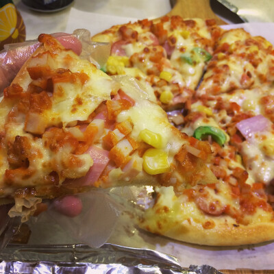 奥尔良鸡腿pizza