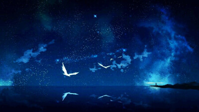 蓝色调调 爱远方的灯塔