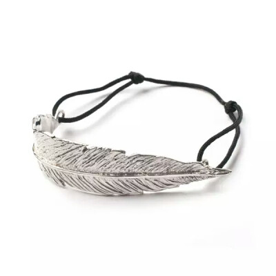 LeiVanKash Feather Bracelet 羽毛抽绳手链