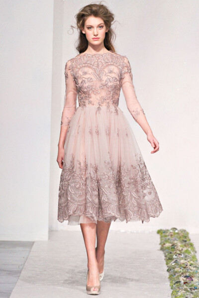 Luisa Beccaria Fall 2012 Ready-to-Wear。路易莎·贝卡里亚2012米兰时装周秋冬高级成衣发布