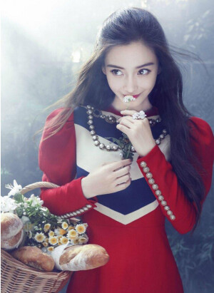 angelababy时尚大片  