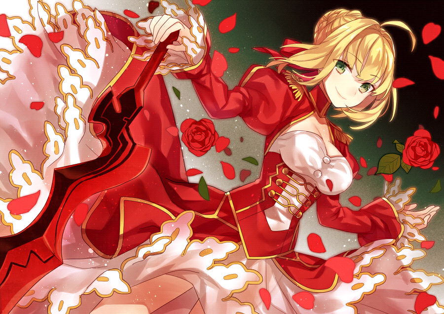 fate extra/ccc/fate grand order 赤saber 尼禄