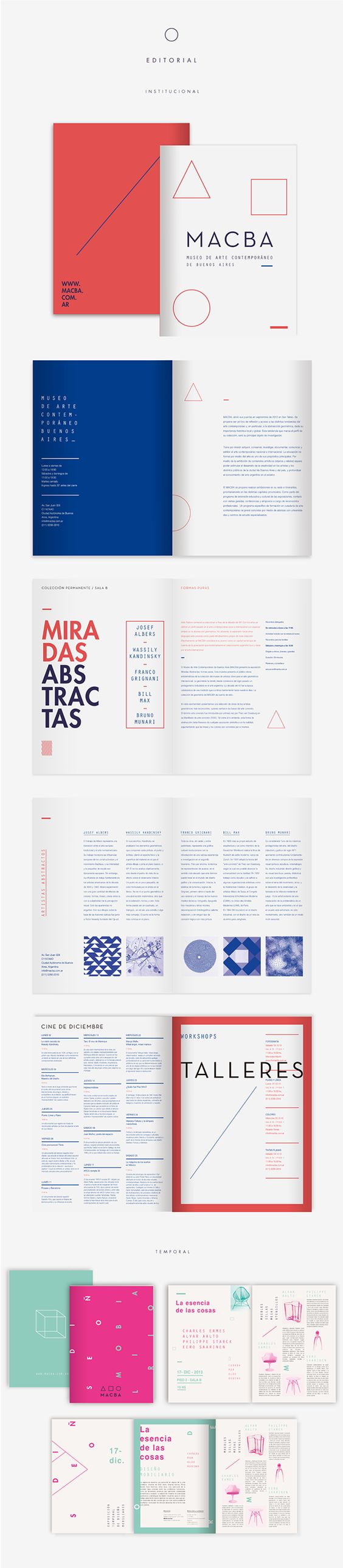 Identidad de Museo by julia ferrando, via Behance: