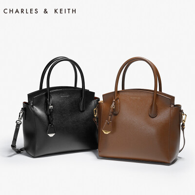 CHARLES&amp;KEITH 水饺包 CK230270006 女式通勤包大包单肩包