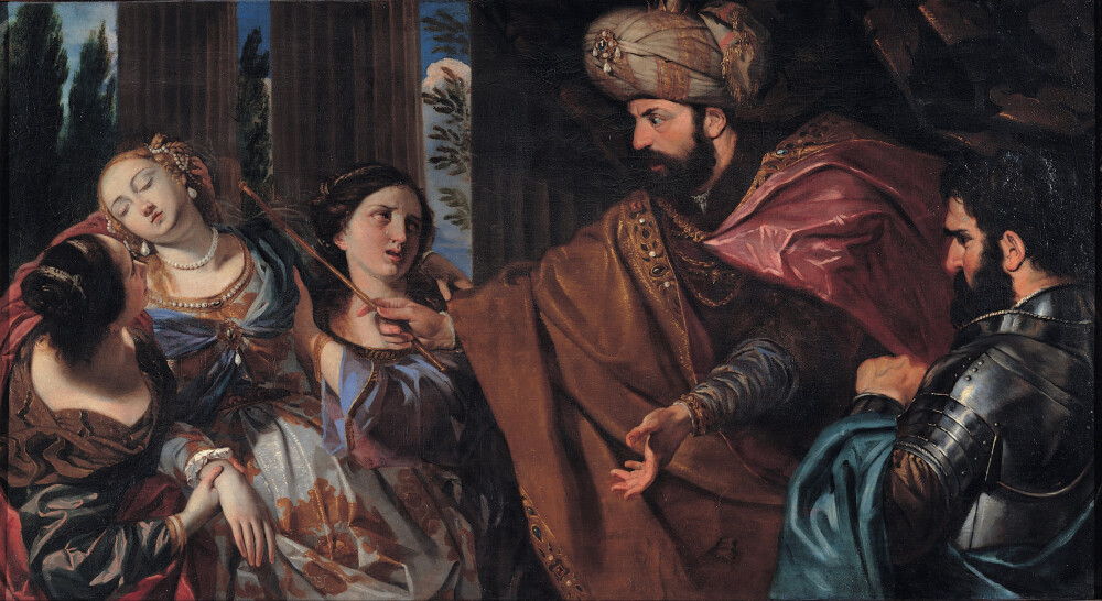 Giovanni Bonati:Esther before Ahasuerus (Google Art Project)