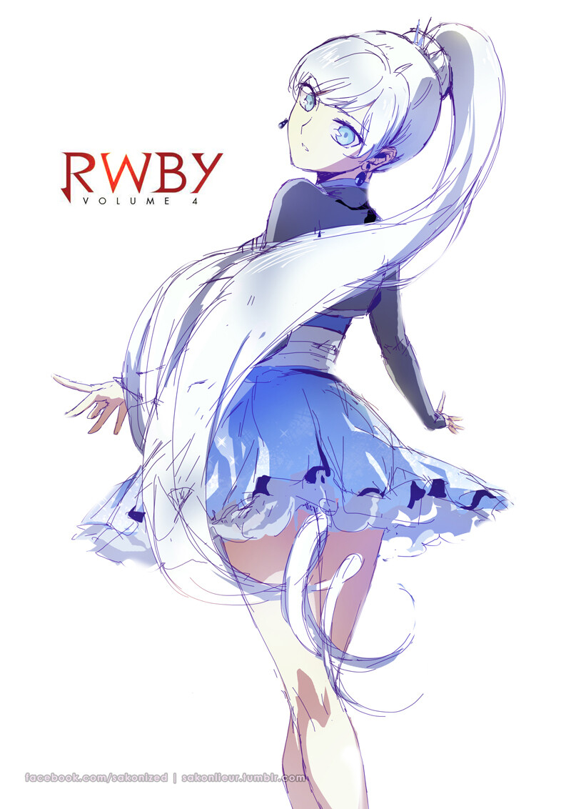 （套图）动漫 插画 RWBY 封面 头像 P站 二次元 少女 画师：Sakon04 id=57709433