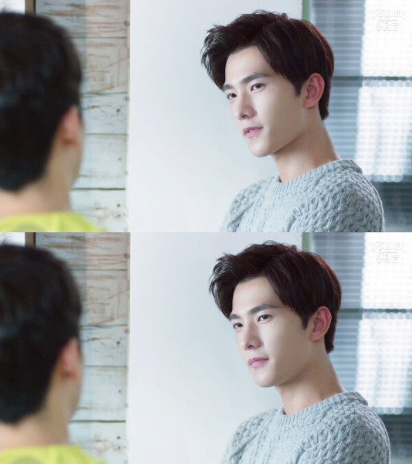 杨洋，《微微一笑很倾城》看见你的笑，比我心跳更重要，就承认一笑倾城一见自难忘（自截图）