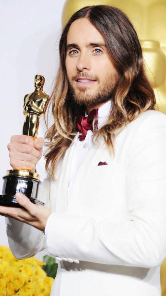 拿到奥斯卡小金人的少爷 莱托 图源微博侵删