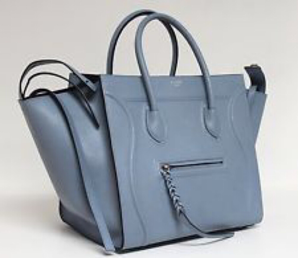 Céline 雾霾蓝tote