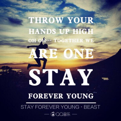 Stay forever young