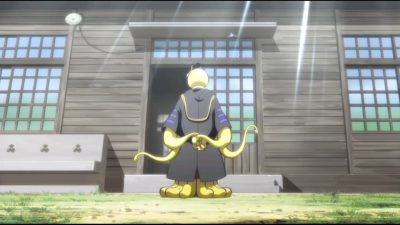 暗杀教室 杀老师 背影