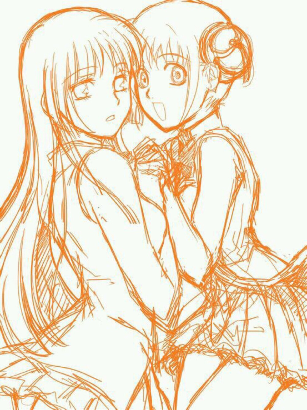 银魂冷cp,gl向,猝不及防的一口狗粮之信神#今井信女×神乐系列