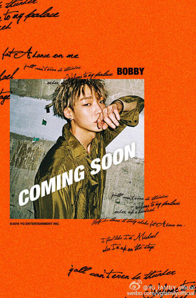 金知元♛BOBBY♛iKON♛YG Entertainment