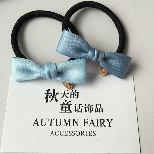 日系简约风格发饰皮筋发夹蝴蝶结韩国头花发圈发绳梨花