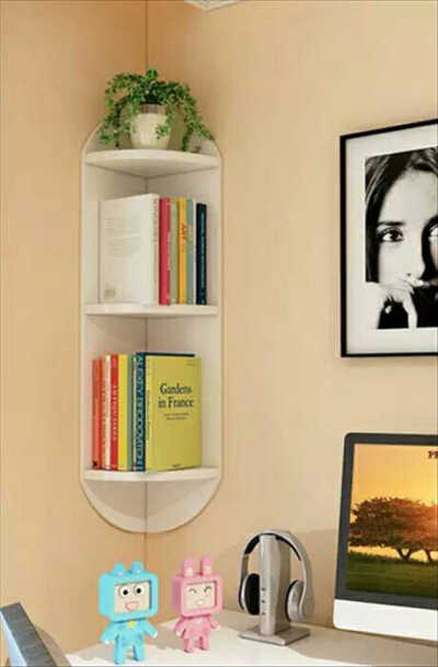 #拯救小户型# 创意书架