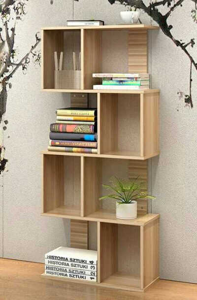 #拯救小户型# 创意书架