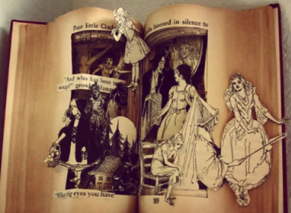 这些艺术般的创作全都是出自于 Hoerth 之手，喜好在旅途上将所遇到的经典文学书籍与古董等搜罗下来，再藉以她充满想像与精致的雕刻后，便有了这一本本以层次堆叠形塑而出的立体纸雕作品～带我们从文字中跳脱，却又把你我带入这一境当中的旋涡里…