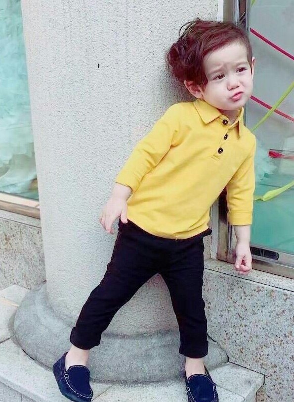 放开我北鼻jackson周嘉诚萌萌哒男宝宝比女宝宝还漂亮