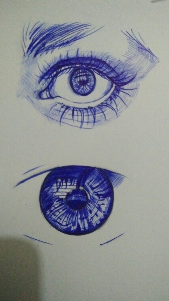 眼睛圆珠笔