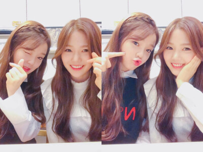 OH MY GIRL 현승희 Seung Hee 玄胜熙 、최효정 崔孝定 Hyo Jung