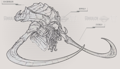 星际争霸 战地手册 可手绘 概念图