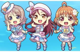 LoveLive!Sunshine!!二年级三人组 渡边曜 樱内梨子 高海千歌