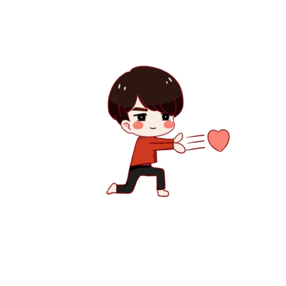 二爷发射爱心小头像