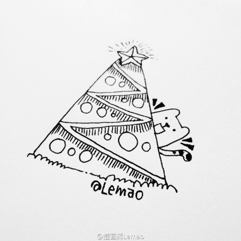 Christmas·圣诞节
分享一个特别喜欢的插画师@插画师Lemao，她总是能打开宇宙般的脑洞画出一堆堆萌萌又有梦想的东西。本专辑所有图片版权归@插画师Lemao所有。大家关注她吧！