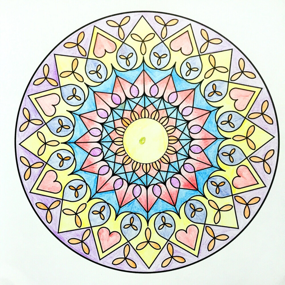 遇见莲花我的第一幅曼陀罗