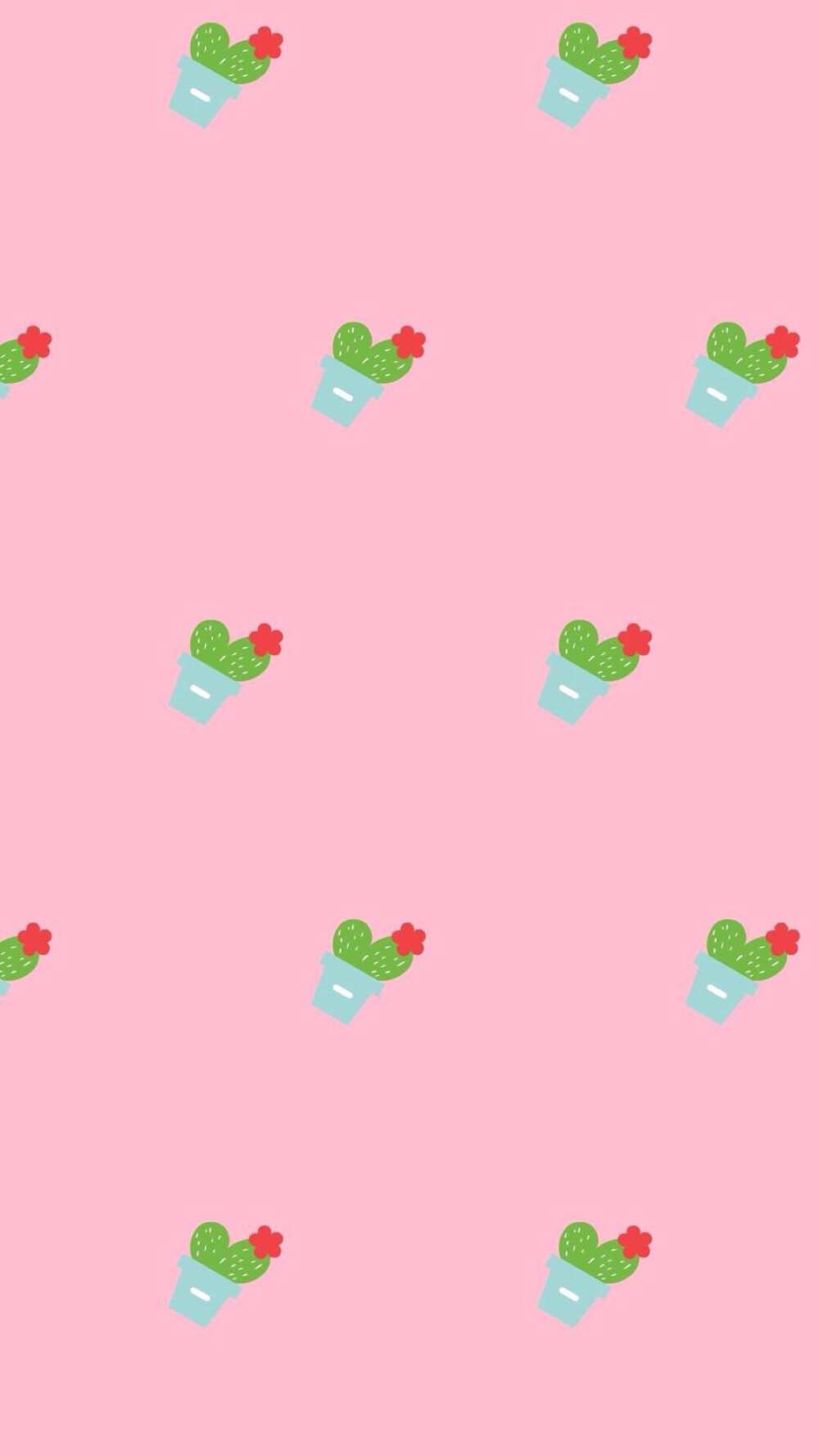 粉色系简单清新卡通少女心平铺壁纸78637871