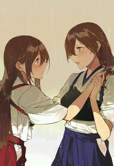 动漫壁纸女生 百合