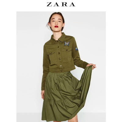 ZARA 女装 军旅款短外套 07484151505