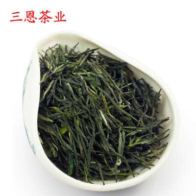 三恩信阳毛尖 绿茶2016新茶叶 雨前春茶 毛尖茶叶散装100g 口碑茶