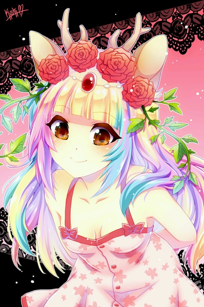 插画 二次元 玛丽苏 动漫 人物 鼠绘 