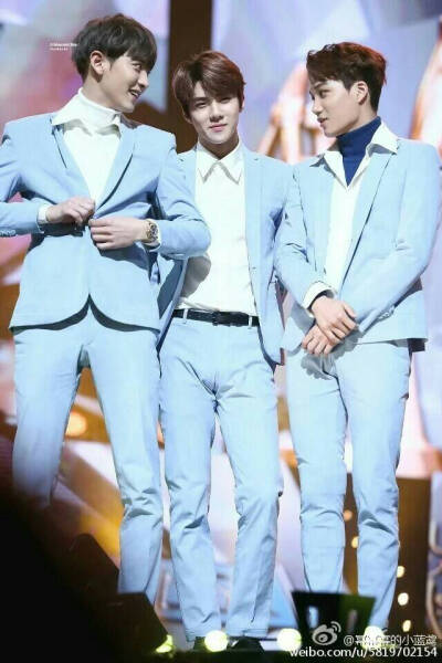 吴世勋，金钟仁，朴灿烈##首尔三大炮