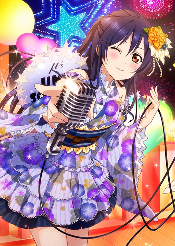 lovelive去框浴衣篇园田海未觉醒