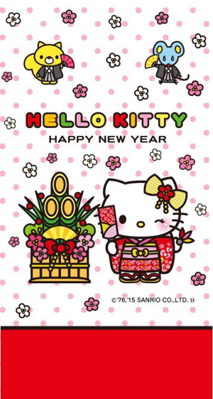 iPhone 壁纸 Hello Kitty 凯蒂