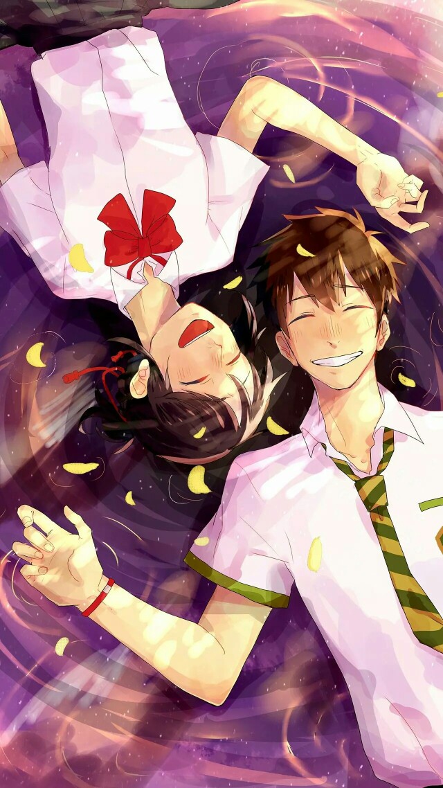 动漫二次元情侣暖心之作你的名字手机壁纸