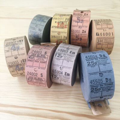 代购 【现货】英国复古车票 Vintage tickets 12款入