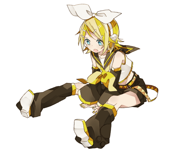 镜音双子 p站画师 u  可爱 临摹素材 【侵权删】