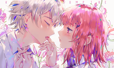 KISS OF THE VAMPIRE ???? | DANGMILL [pixiv] http://www.pixiv.net/member_illust.php?mode=medium&illust_id=58273167