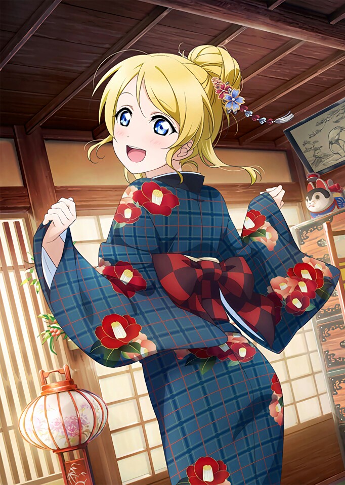 lovelive去框七福神绚濑绘里未觉醒