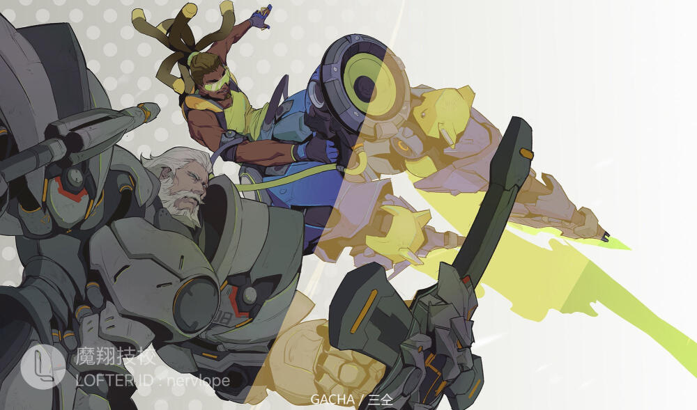 守望先锋_三仝_守望先锋圈插画_网易GACHA二次元社区