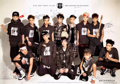 XOXO First Year 十二人时期海报&写真 #EXO#